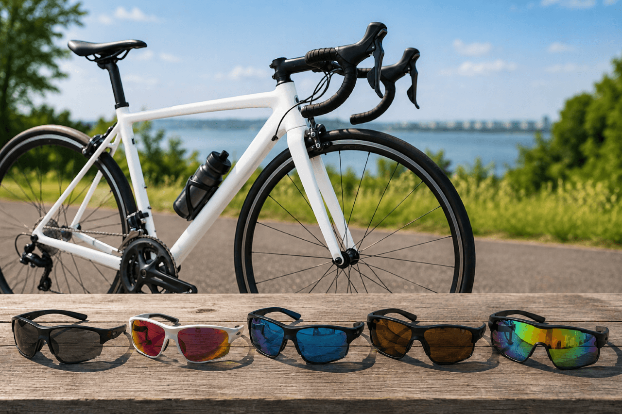 自転車に乗るときにサングラスをつけよう！選び方を解説