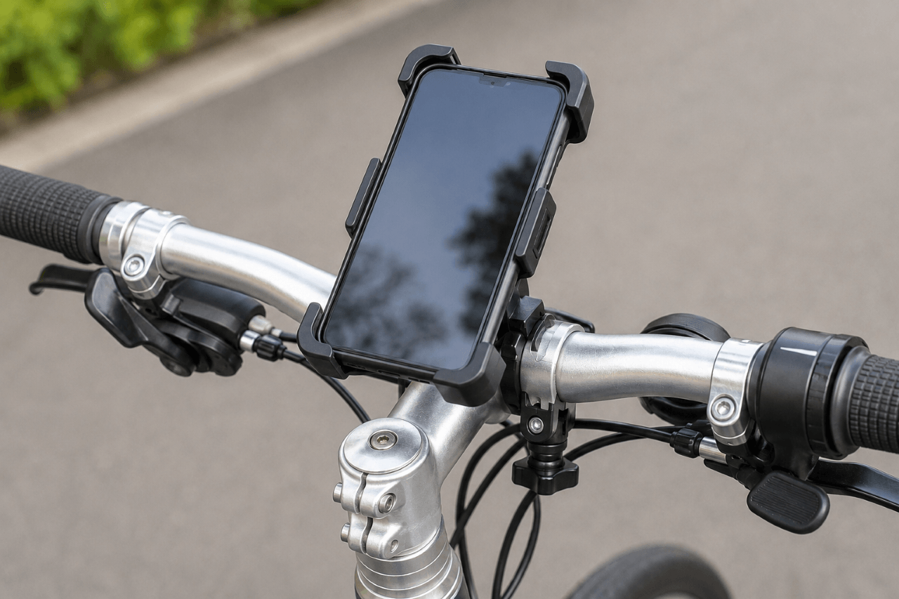 自転車用スマホホルダーの選び方とおすすめの種類