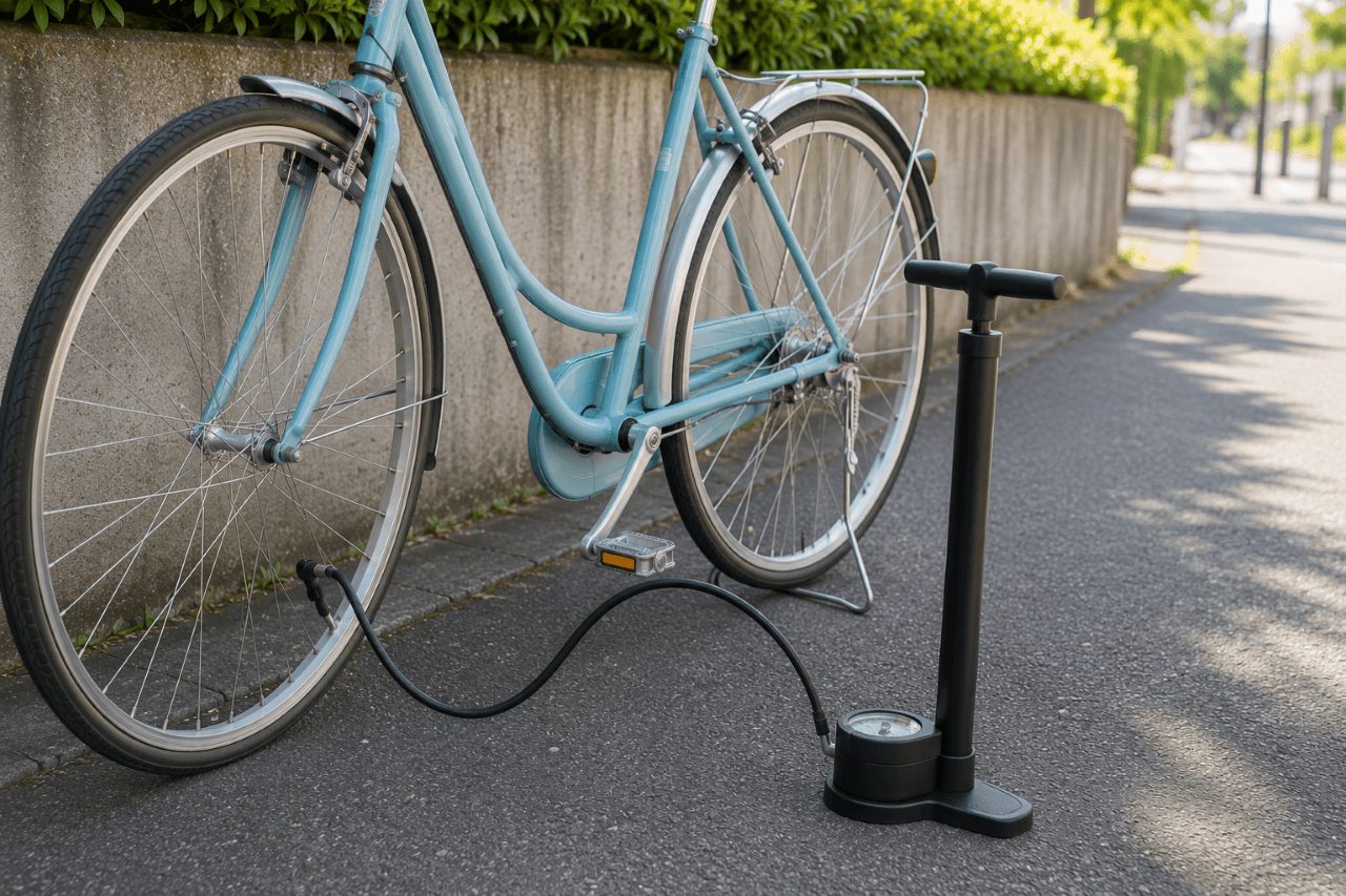 自転車のパンク修理を自分で行う方法と必要な工具
